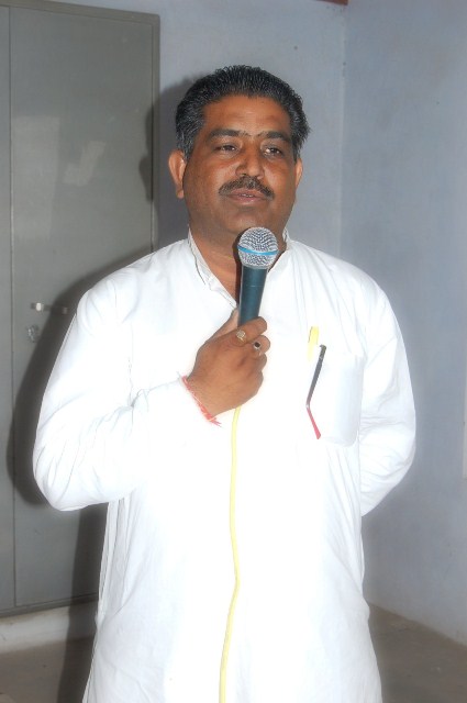Speech by Sarpanch Mohan Lal Kiroriwal