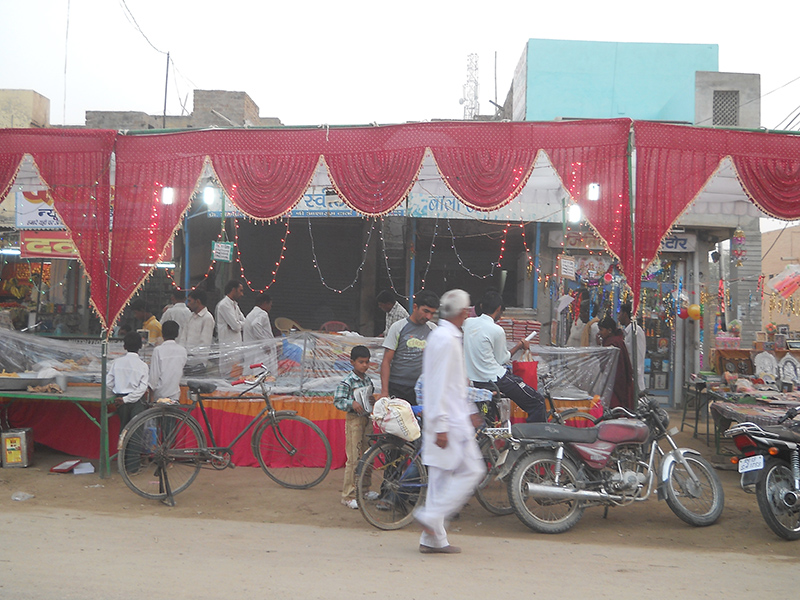 Sweets Market on Diwali